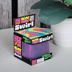 Nee Doh Swirl Cube Toy